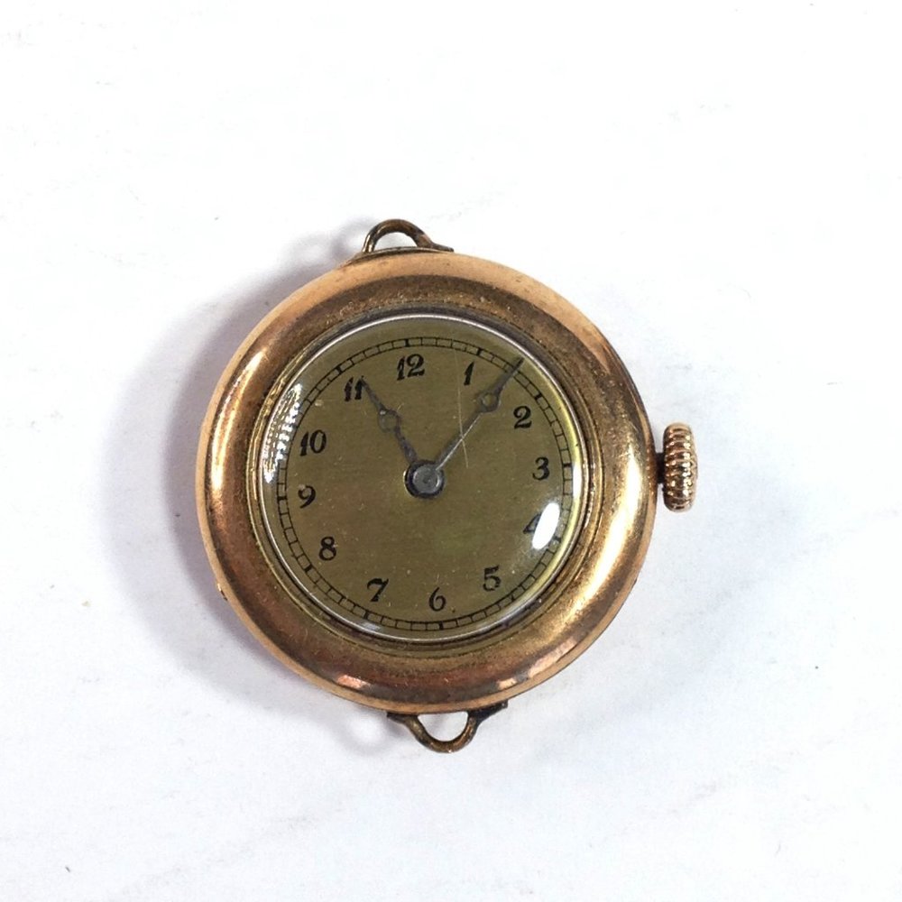 Antique A.W.C. Co. Gold Empress Ladies Watch AWC